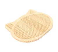OVAQUIXI Griffoir pour Chat en Sisal, Planche à Gratter en Bois avec