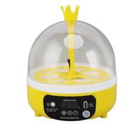 OVAQUIXI Incubateur D'œufs à Contrôle Automatique de la Température, Mini Couveuse Numérique avec Couvercle Transparent pour œufs de Poulet, Canard, Caille, Usage Domestique et Scolaire (Tournage