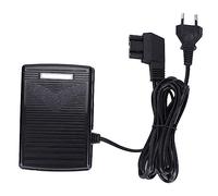 OVAQUIXI Interrupteur à Pédale pour Machine à Coudre, Contrôleur au Pied avec Cordon D'alimentation pour la Couture Domestique, Compatible avec Diverses Machines, Longueur de Fil de 2 M (PP)