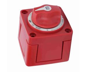 OVAQUIXI Interrupteur de Batterie Marine 300A Circuit Unique, 12-48V | Coupe-alimentation robuste, 500 A intermittent, boîtier IP66, contacts de suppression d\'arc, moteur de pêche à la traîne