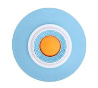 OVAQUIXI Jouet à Lécher pour Chien et Chat, Mangeoire Rotative Interactive avec Boule Rotative, Distributeur de Friandises en Plastique pour Chiens et Chats (Yellow)