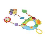 OVAQUIXI Jouet coloré pour bébé avec Hochet Suspendu, Poussette en Peluche Sûre avec équipement BB, Développement des Muscles, Cloche de Chevet pour bébé (Décor d’abeille)