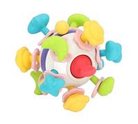OVAQUIXI Jouets de Dentition Sensoriels pour bébé, Balles à Mâcher Souples pour le Développement Oral du nouveau-né, Jouets Montessori Sûrs et Bouillants pour Bébés Garçons Filles