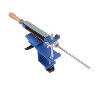 OVAQUIXI Kit D'Affûtage de Couteaux, Affûtage à Angle Fixe avec 6 Pierres à Aiguiser, Conception à Clips Rapides, Utilisation en Cuisine à Domicile