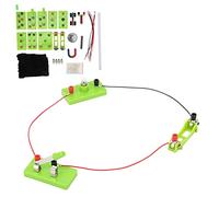 OVAQUIXI Kit D'apprentissage Interactif de Circuits de Physique Permettant aux étudiants D'explorer les Principes du Kit électrique avec Piles et Aimants