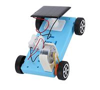 OVAQUIXI Kit de Bricolage de Voiture à énergie Solaire, Jouet de Construction Expérimental en Plastique, 17 Pièces, 10 X 7,5 X 5 Cm, Projet d'apprentissage Pratique de la Physique pour Les Enfants