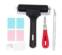 OVAQUIXI Kit de Sculpture de Tampons en Caoutchouc, Ensemble Complet de Fabrication de Tampons avec Blocs en Caoutchouc, Couteaux à Découper et Parchemin Végétal pour les Amateurs d'artisanat