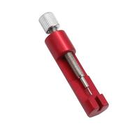 OVAQUIXI Kit D'outils de Suppression de Maillons de Montre pour Un Redimensionnement et Un Réglage Faciles des Bracelets de Montre Intelligente avec 3 Broches de Rechange (Rouge)