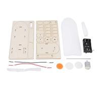 OVAQUIXI Kits de Maquettes de Bateaux, Ensembles éducatifs de Bateaux en Bois pour Le Développement des Compétences de Résolution de Problèmes et la Pensée Logique des Enfants