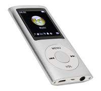 OVAQUIXI Lecteur MP3, Lecteur de Musique Portable 32 Go avec qualité Sonore sans Perte, Prend en Charge MP3 WMA FLAC Ape, pour la Course à Pied Sportive, capacité de Mémoire jusqu'à 64 (Silver)