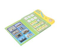 OVAQUIXI Livre d'apprentissage électronique pour Bébés, Livre Sonore électronique Arabe Accrocheur pour L'éducation Précoce des Enfants, adapté aux Enfants de 3 Ans et Plus