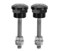 OVAQUIXI Loquets de Clamp/Holder de Verrouillage de Capot à Bouton-poussoir, Verrouillent Solidement le Capot Pendant les Courses à Grande Vitesse, 2 Clips de Pare-chocs Polyvalents pour la (22MM)