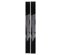 OVAQUIXI Lot de 2 Couvercles d'écart de Cuisinière en Silicone, Bande de Remplissage à Large écart pour Comptoir de Cuisinière, Conception d'étanchéité Flexible et Facile à Nettoyer avec une Bonne