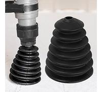 OVAQUIXI Lot de 3 Cache-poussière pour Marteau électrique, Joint en Caoutchouc Pratique pour Forets de 6 à 16 Mm, Résistant à L'usure et Facile à Installer pour les Projets de Bricolage (BLACK)