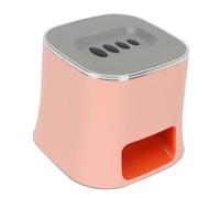 OVAQUIXI Machine à Graines de Melon électrique, Casse-noix Automatique en Acier Inoxydable avec Interrupteur à Capteur Tactile et Coussinets Antidérapants, pour Graines de Citrouille de (PINK)