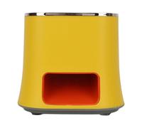 OVAQUIXI Machine à Graines de Melon électrique, Casse-noix Automatique en Acier Inoxydable avec Interrupteur à Capteur Tactile et Coussinets Antidérapants, pour Graines de Citrouille de (YELLOW)