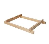 OVAQUIXI Machine de Tissu en Bois Traditionnel Fabriqué à la Main pour les Jouets de Pédagogie Enfant