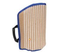 OVAQUIXI Manchon de Dressage pour Morsures de Chien, Manchon de Protection Robuste en Lin Brut avec Conception Antidérapante, pour Chiens de Taille Moyenne et Grande, Berger Allem