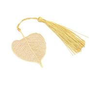 OVAQUIXI Marque-page en Métal, Marque-page en Feuille de Laiton de qualité Supérieure, Végétal Fin et élégant pour les Amateurs de Livres et les écrivains (7.8x5.2cm / 3.1x2.0in)