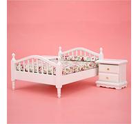 OVAQUIXI Mini Doll House Accessories Fine Meubles Modèles pour 1:12 Décoration de la Maison de Poupées Dolls Decoration of The Bedroom (6 Ensembles)
