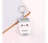 OVAQUIXI Mini Petite Calculatrice Portable Symboles de Fonctionnement de Base sans Odeur Sûr avec Une Finition Soignée Composants électroniques en Plastique pour étudiants et Enfants (Gray)