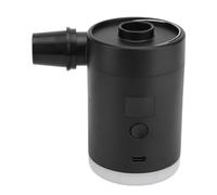 OVAQUIXI Mini Pompe Gonflable Portable avec Gonflage et Dégonflage Rapides pour Matelas, Gonfleur électrique Extérieur pour Voyage de Camping, Batterie 4000 MAh (Black)