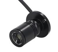 OVAQUIXI Mini Spots, Projecteur LED USB à intensité Variable avec Interrupteur de Gradation en Continu et Câble de 6,6 Pieds, pour Vitrine, Armoire à Bijoux, Porche (Lumière blanche chaude 3000K)