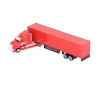 OVAQUIXI Modèle de Camion Conteneur en Alliage de qualité Supérieure, Jouet, Conception Réaliste, Tracteur Détachable, Interaction Parent-Enfant pour Enfants, Collectionneurs, Plastique 21 X 3 Cm