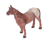 OVAQUIXI Modèle de Cheval Appaloosa simulé en PVC pour Enfants de 3 Ans et Plus, Idéal pour Les Fêtes d'anniversaire, Modèle de Simulation pour Apprendre et