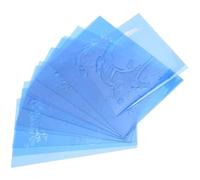 OVAQUIXI Modèle de Peinture Faciale, Pochoirs PET Réutilisables avec 12 Feuilles pour Halloween, Fête de Noël, Anniversaire D'enfants