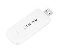 OVAQUIXI Modem USB 4G LTE, 150 Mbit,S, Point D’accès WiFi 2,4 GHz pour 8 | Matériau ABS, Adaptateur Réseau, Utilisation de Voyage pour Ordinateur Portable, 8 Utilisateurs, FDD B1 B3 B5, 7 10, Carte