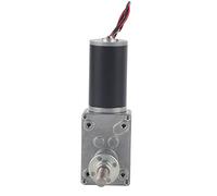 OVAQUIXI Moteur à Engrenage à Vis sans Fin Coaxial M8, Réduction de Vitesse Filetée pour Machines de Précision, Conception Durable et Compacte, Arbre Droit et Gauche (Rapport de réduction 200)