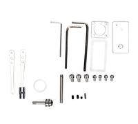OVAQUIXI Moteur Stirling à Air Chaud Générateur d'électricité, Cylindre en Acier Inoxydable Support en Alliage de Zinc avec Assemblage DIY, pour Jouet éducatif