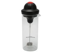 OVAQUIXI Mousseur à Lait sans Fil avec Gâchette à Vitesse Variable, Verre Résistant à la Chaleur pour Fouetter les Blancs D'œufs, Mélanger la Poudre Protéinée, café