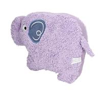 OVAQUIXI Oreiller en Peluche éléphant Doux pour la Peau en Violet, Coussin de Dos Confortable pour la Maison et Le Bureau, Idéal pour Les âges