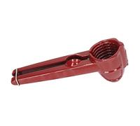 OVAQUIXI Outil Casse-noisette en Forme de Tasse en Aluminium de Haute qualité, Ouvre-noix Effort pour Graines de Châtaigne, Matériau en Aluminium Rouge