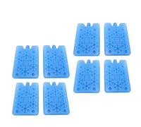 OVAQUIXI Packs de Glace Réutilisables pour Boîte à Déjeuner, 8 Pièces, Packs de Congélateur étanches, Multifonctionnels pour Sac Isotherme, Ventilateur de Refroidissement