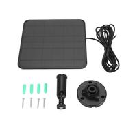 OVAQUIXI Panneau pour Sonnette, étanche IP66, Support Réglable à 360 Degrés, Compatible avec Ring, Nest, Caméra 2K et Plus, Câble de 9,8 Pieds (CSP5W-O-B)