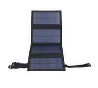 OVAQUIXI Panneau Solaire Pliable 20W Chargeur USB IP65 Camping Extérieur | Tissu Oxford, Cellules Polycristallines, Chargeur Portable, Camping et Randonnée, Téléphones, Tablettes, Caméras, GPS