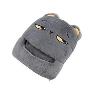 OVAQUIXI Pantoufles Chauffantes électriques USB, Chauffe-pieds Chauffants USB, Chauffe-pieds Alimentés par, Peluche Douce Détachable et Lavable pour la Maison, le Bureau et les Voyages (GRAY)