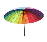 OVAQUIXI Parapluie Long Manche, Parapluie Droit Grande Taille 24 Baleines