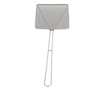 OVAQUIXI Passoire à Pelle à Huile écumoire Carrée Cuillère à Fente en Acier Inoxydable 304, écumoire de Wok à Mailles Fines pour Le Filtrage de l'huile