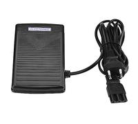 OVAQUIXI Pédale de Commande au Pied de Machine à Coudre, Commande électronique avec Cordon D'alimentation, Compatible avec Plusieurs Machines à Coudre, pour 2049 FY2301 2300 (Métal plastique)