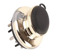 OVAQUIXI Peigne Applicateur de Cuir Chevelu, Brosse de Massage du Cuir Chevelu en ABS avec 14 Dents de Distribution et Fenêtre d'échelle de Perspective, Outil Ergonomique de Soin du pour une (GOLD)
