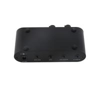 OVAQUIXI Petit Préamplificateur Stéréo en Aluminium ABS, Préampli Phono DC 12 V, Interface Audio 3,5 Mm et 6,5 Mm, Contrôle Logarithmique pour Table de Mixage, Enregistrement de Bureau, Utilisation