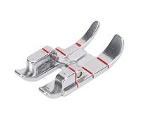 OVAQUIXI Pied de Biche de Quilt 1,4 Pouce en Acier Inoxydable pour | Pied de Matelassage Durable, Guide de Couture Précis de 1,4 Po, Accessoire de Remplacement pour Machines à Tige Basse,