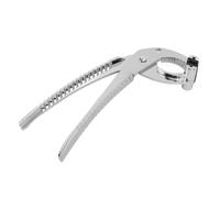 OVAQUIXI Pince de Four en Alliage de Zinc, Pince de Casserole Résistante à la Chaleur pour Ensembles de Service de Cuisson, Anti-brûlure de 5,3 X 16,7 Cm pour Plat de Cuisson, Plateau à Pain, Cocotte,