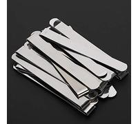 OVAQUIXI Pinces à Ourlet, Pinces à Coudre en Acier Inoxydable pour Bricolage Facile de Jupes de Pantalons, Marqueur de Mesure et Base Plate, Paquet de 20