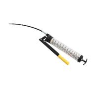 OVAQUIXI Pistolet à Graisse 6000PSI, Alliage d'aluminium, Haute Pression, Décharge d'huile Rapide, Outil de Voiture pour Pelles et Machines Lourdes