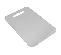 OVAQUIXI Planche à Découper, Planche à Découper en Acier Inoxydable 304 Double Face, à Gratter pour la Préparation des Aliments et l'utilisation sur le Comptoir par les Cuisiniers à Domicile (Petite)